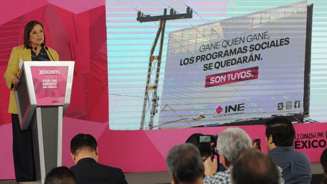 Xóchitl Gálvez, candidata de la coalición Fuerza y Corazón por México