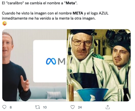 Memes por cambio nombre de Facebook a Meta