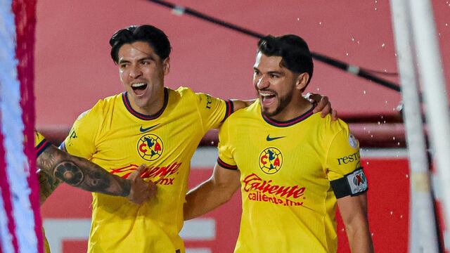 América logra rescatar el empate ante Necaxa en los últimos minutos