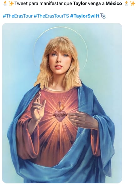 Memes aseguran que Taylor Swift hará un anuncio para conciertos en México