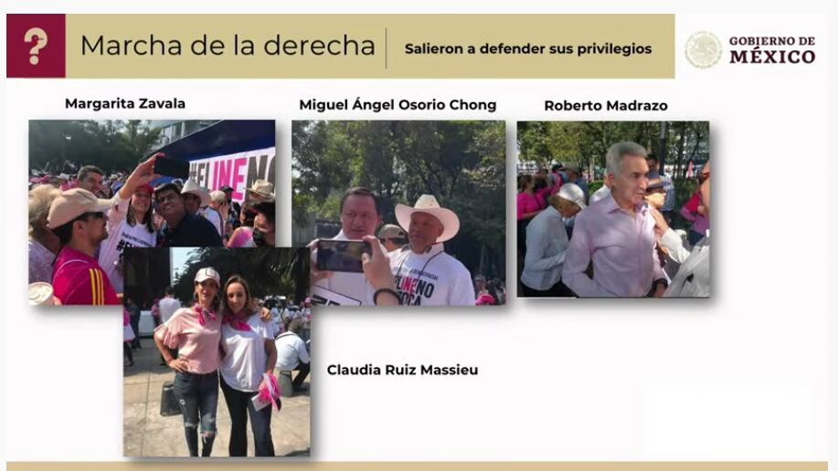 Quién es quién en las mentiras de la semana 16 de noviembre