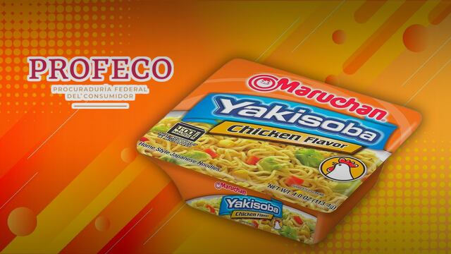 Profeco detecta que Maruchan de pollo incumple con dos NOM