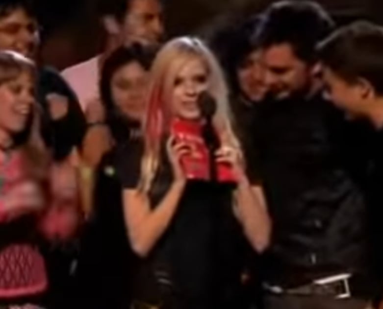 Avril Lavigne en Premios MTV LA en 2007.