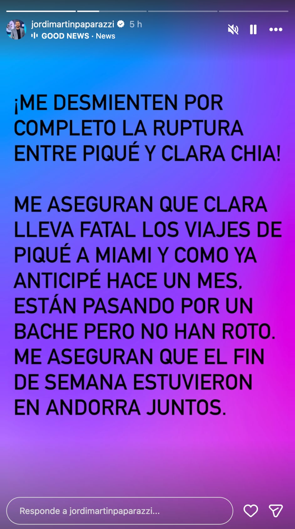 Clara Chía y Gerard Piqué enfrentan crisis en su relación por esta razón