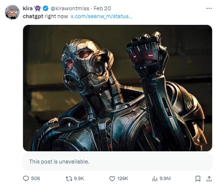 Memes por las respuestas locas de la inteligencia artificial ChatGPT