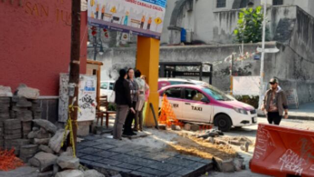 Vecinos de Coyoacán no quieren ampliación de banquetas
