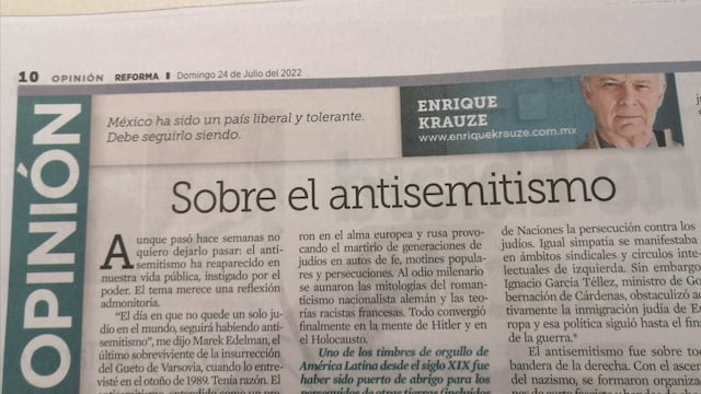 ¿Callará Krauze ante las ofensas nazis de Xóchitl contra Claudia?