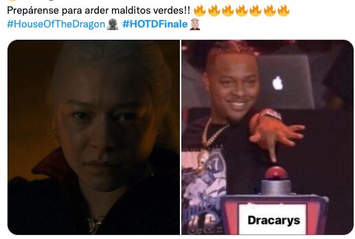 Memes del final de temporada de House of the Dragon