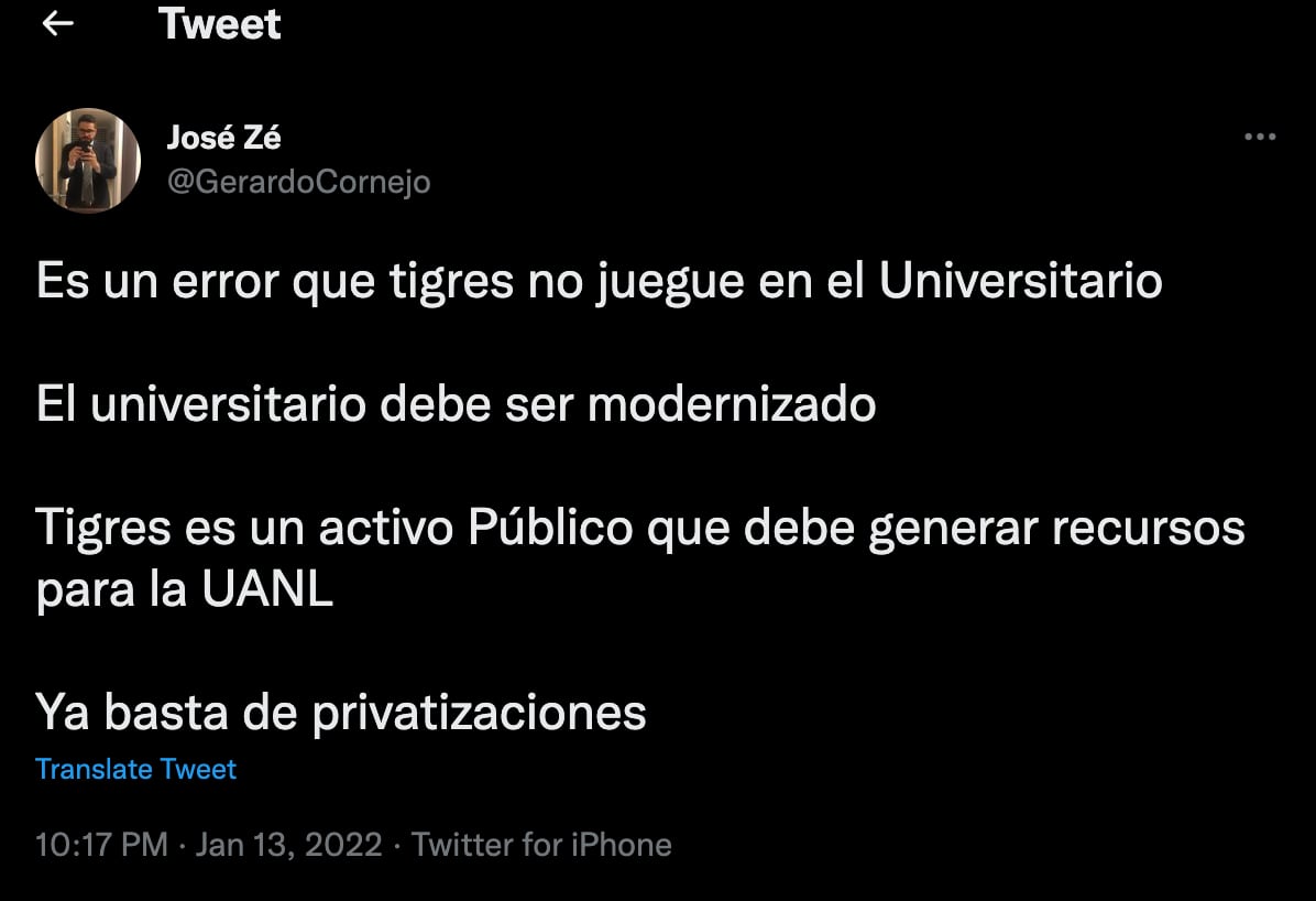 Tigres (Foto: Captura de video)