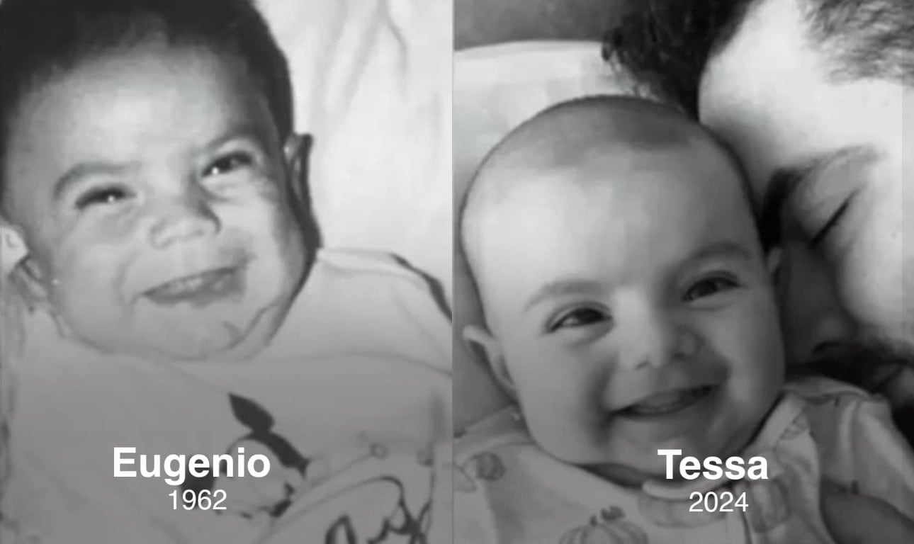 Eugenio Derbez celebró que Tessa se parezca tanto a él