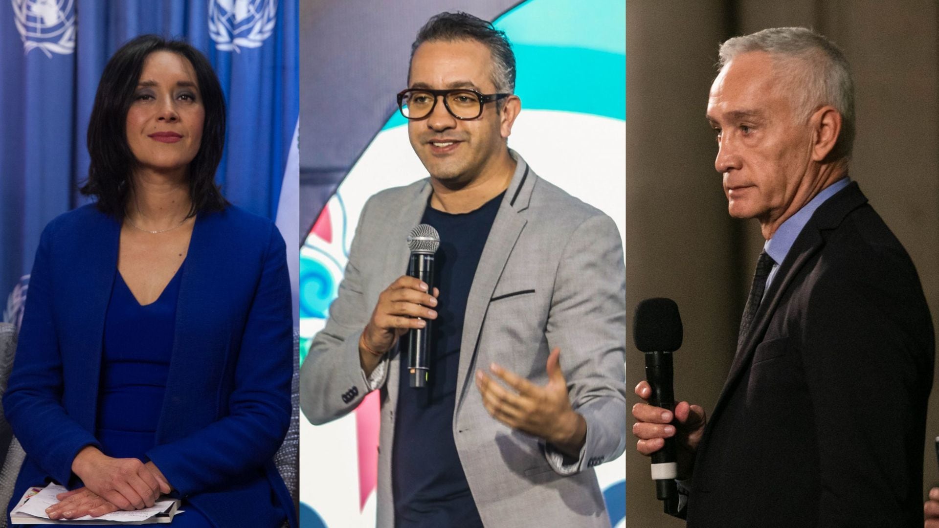 Karla Iberia, Chumel Torres, Jorge Ramos
