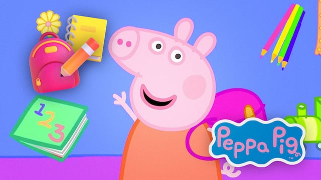 Dibujos de Peppa Pig regreso a clases