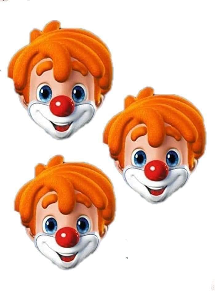 Plantillas para decorar paleta Payaso