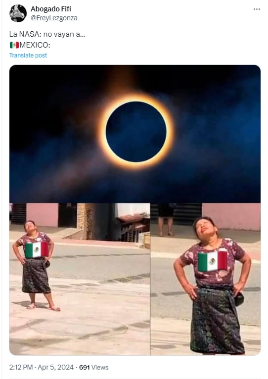 Memes del eclipse solar del 8 de abril