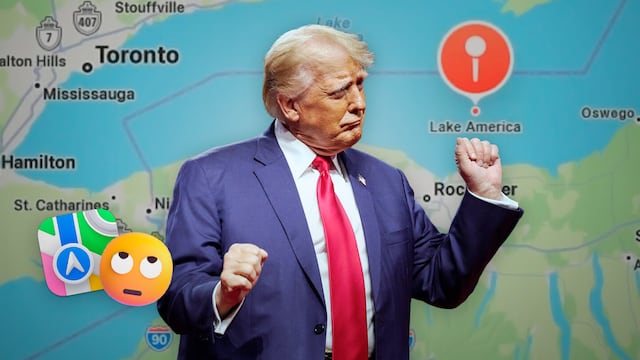 Apple Maps cambia el lago Ontario por “Lake America” tras orden de Trump