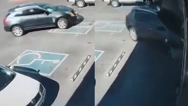 Una conductora confunde freno con acelerador y se mete a negocio en Plaza Andenes de Hermosillo