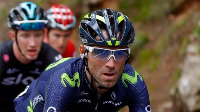 Alejandro Valverde, símbolo de Movistar