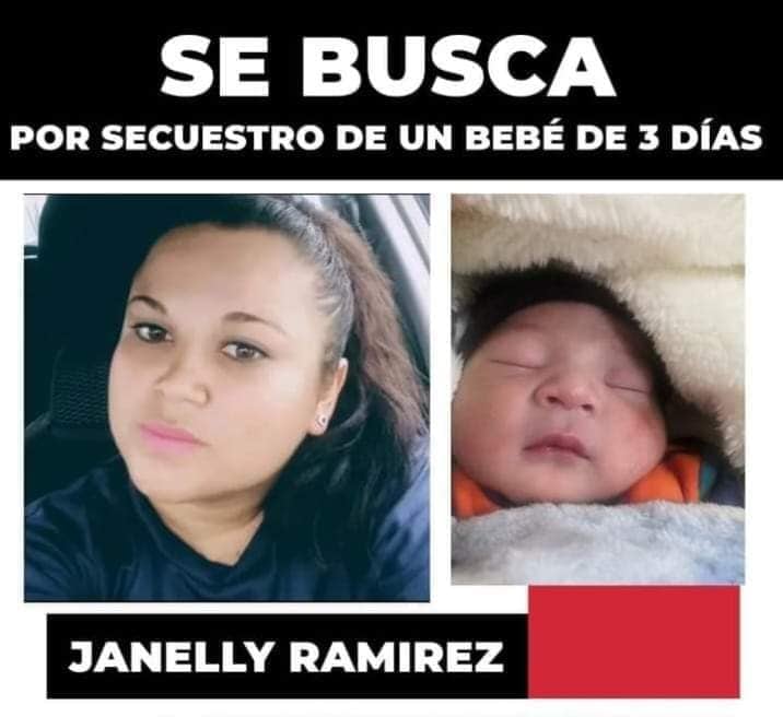 Buscan a bebé de 3 días de nacido secuestrado en Hidalgo