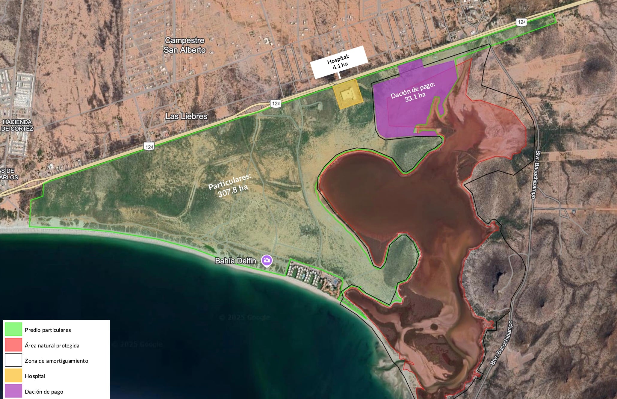 Ejido Buenos Aires en San Carlos, Sonora