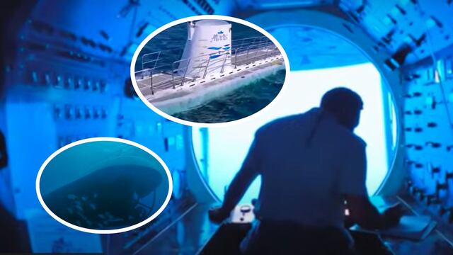 Submarino Atlantis en Cozumel  se hace tendencia por el que busca al Titanic