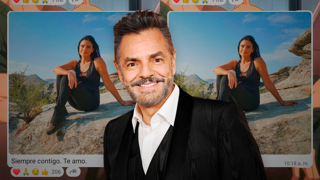Eugenio Derbez apoya a Aislinn tras la muerte de su mamá Gabriela Michel: “Siempre contigo”