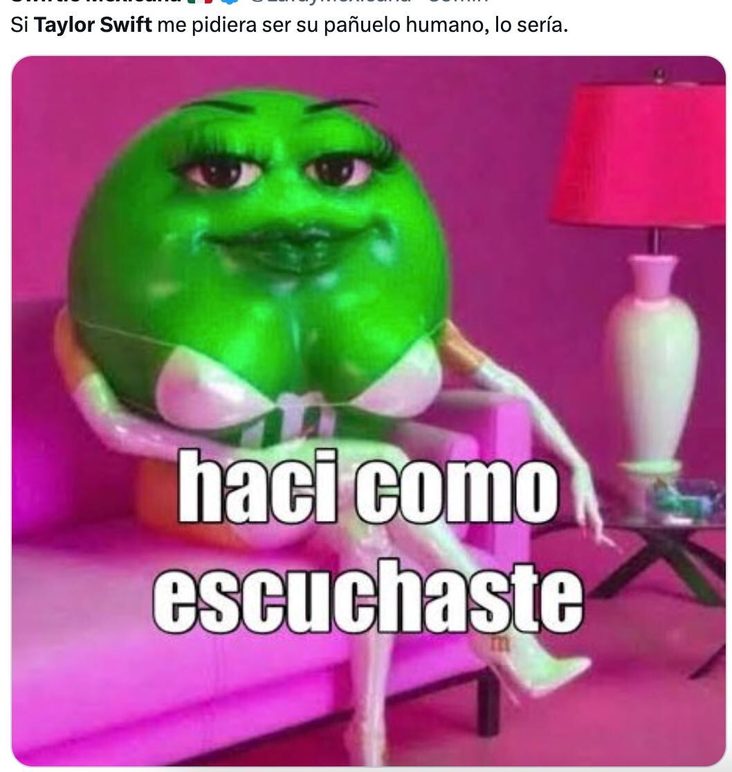 Taylor Swift es captada limpiándose los mocos en su concierto y los fans la defienden