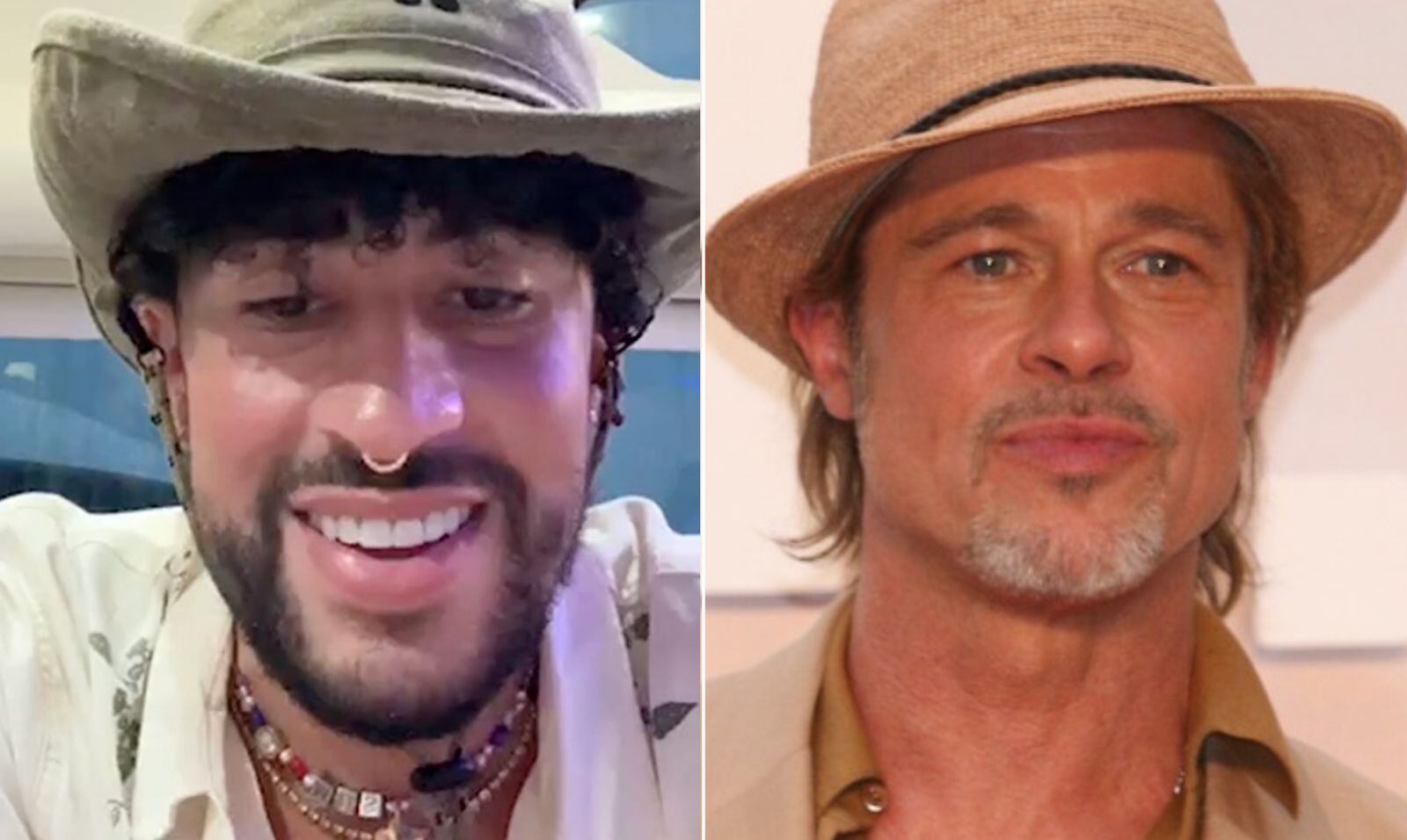 Bad Bunny, Brad Pitt
