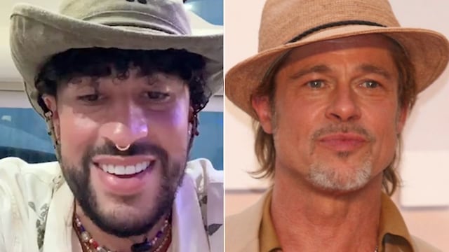 Bad Bunny, Brad Pitt