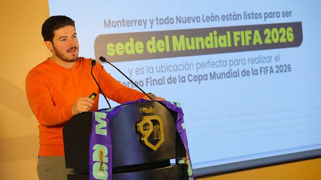 Samuel García presenta obras en Nuevo León de cara al Mundial Fifa 2026