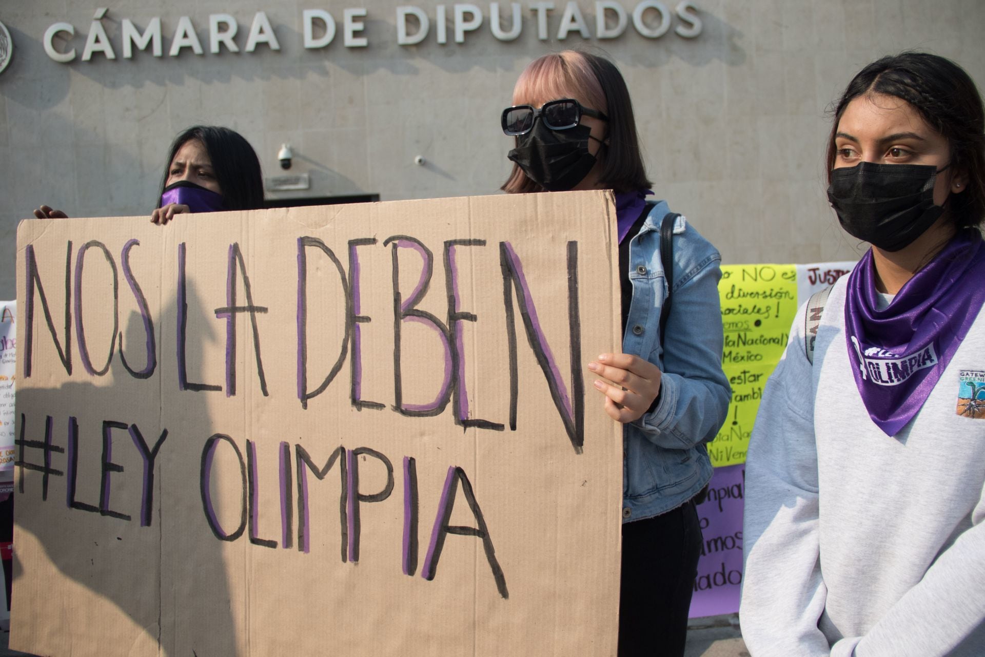Protesta por Ley Olimpia