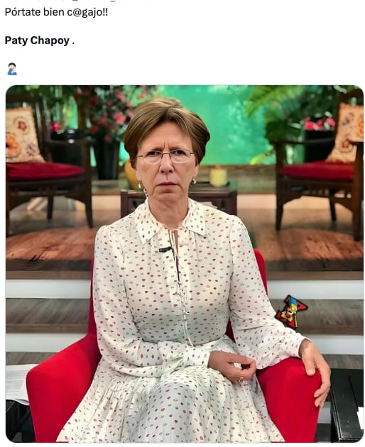 Memes comparan a Pati Chapoy y a Vladimir Putin por orden de arresto
