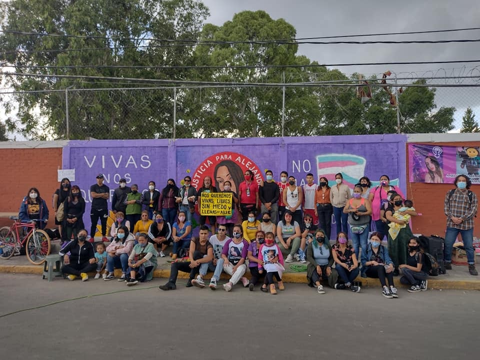 Mural de Alejandra en Ixtapaluca