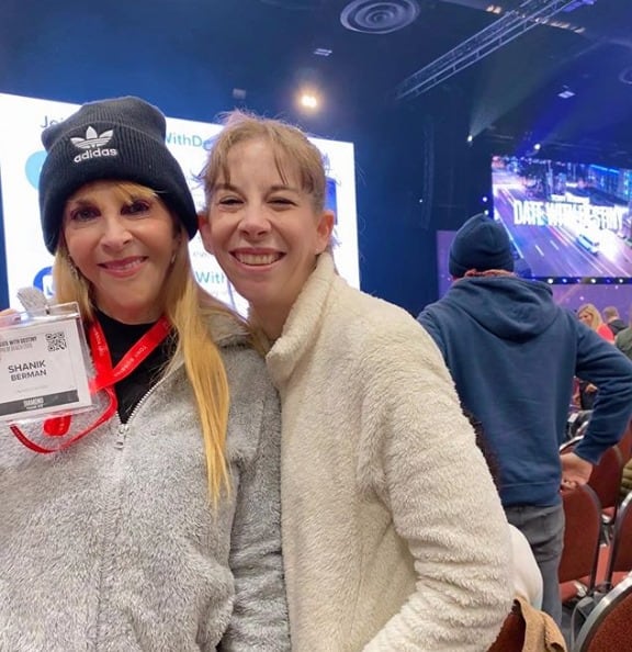 Shanik Berman con su hija Karla Berman.