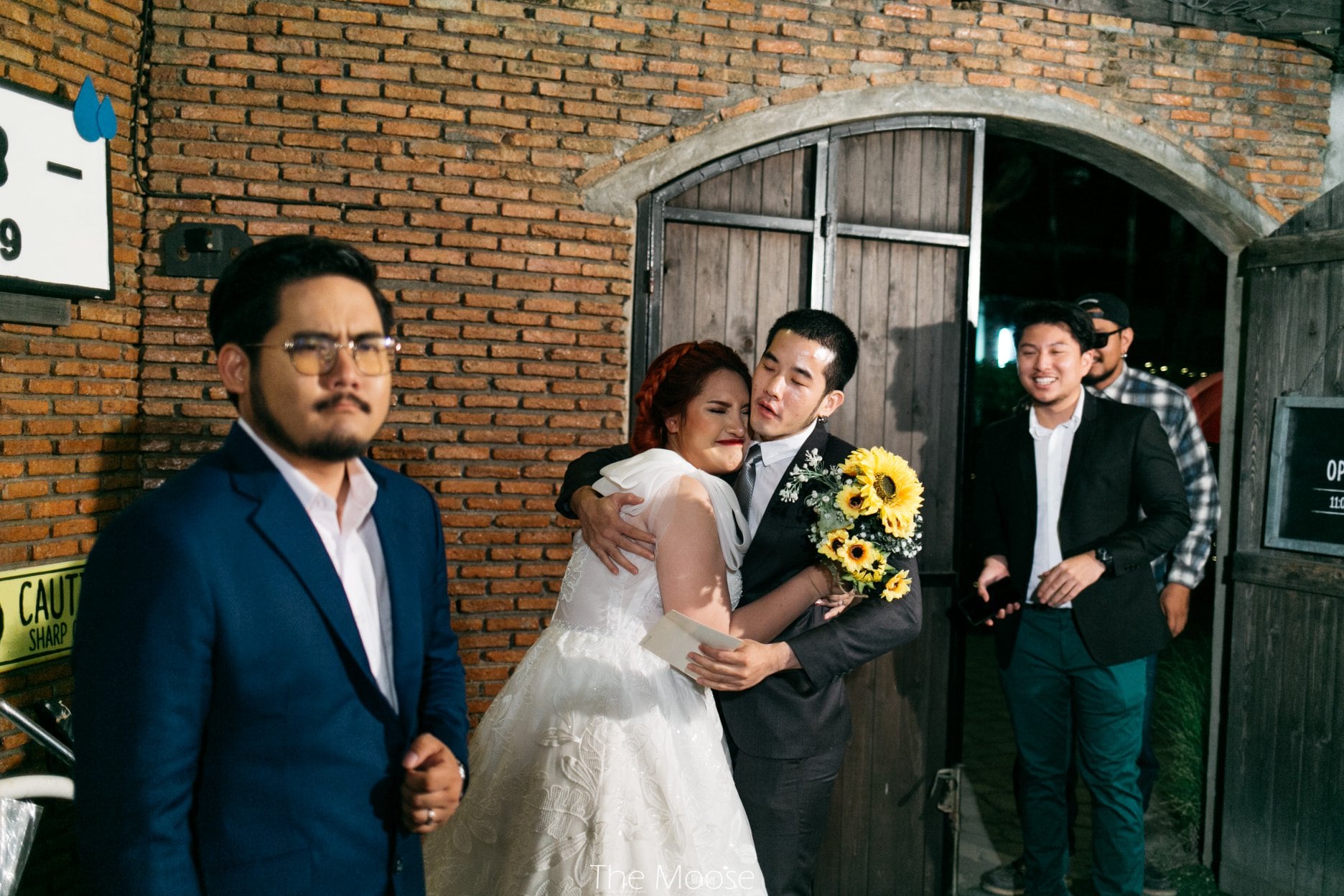 Invitó a sus ex a la boda