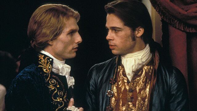Tom Cruise y Brad Pitt en 'Entrevista con el vampiro'