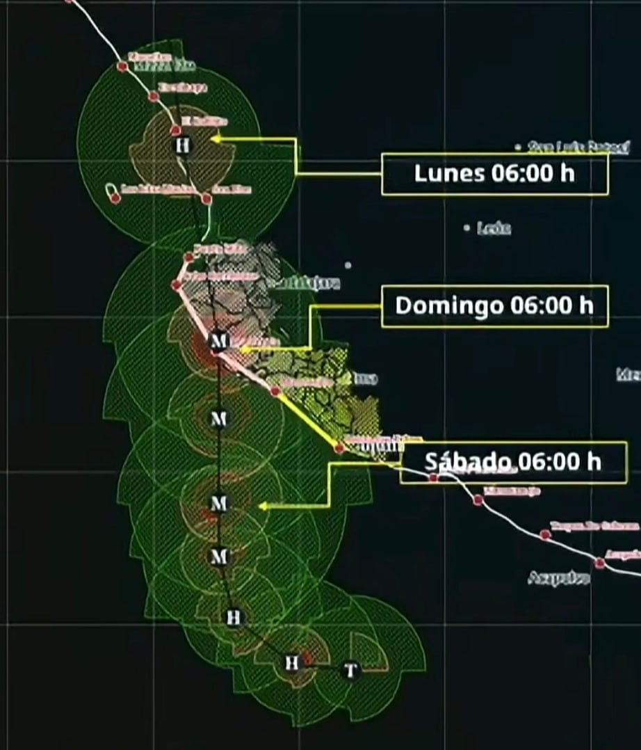 Simón impactaría Jalisco como huracán categoría 4 este domingo