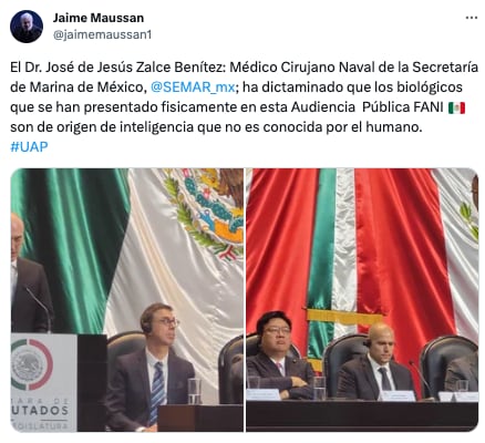 Jaime Maussan, análisis cuerpos de Nazca