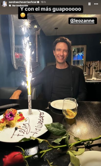 Sandra Echeverría celebra su décimo aniversario de bodas con Leonardo de Lozanne