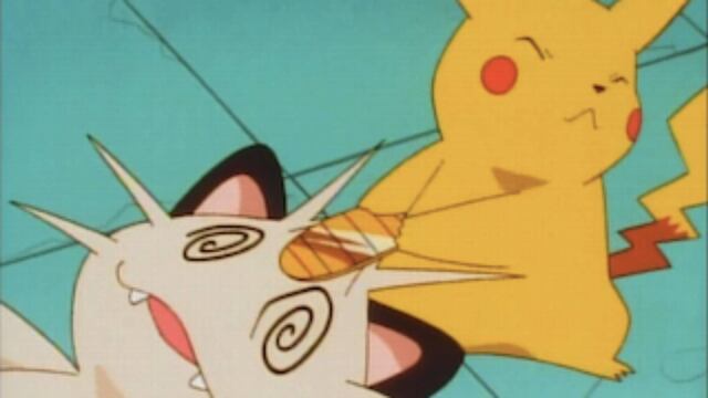 Pikachu y Meowth