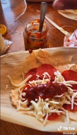 Pizzamales, la nueva receta viral en TikTok