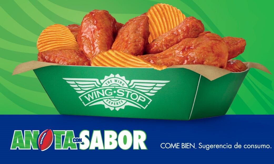 Alitas de Wingstop con Ruffles de queso