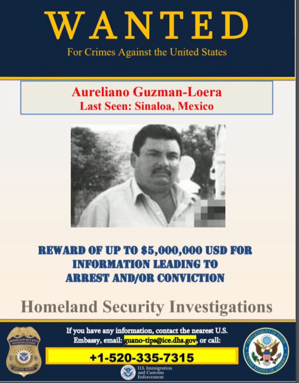 Aureliano Guzmán Loera, hermano de El Chapo Guzmán