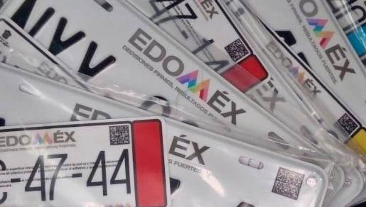 Placas del Edomex