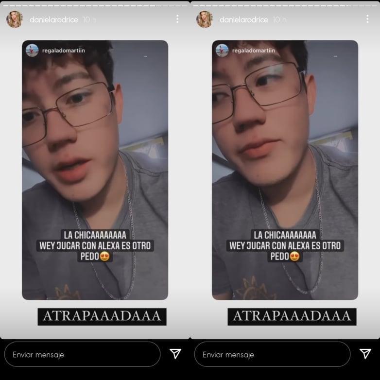 Daniela Rodrice es conocida por Alexa.