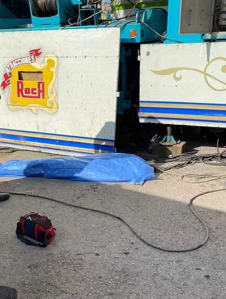 Mujer cae de Rueda de la Fortuna en la FENAPO 2024