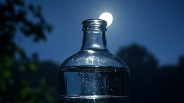 Así puedes hacer mágica agua de luna durante la superluna de la Luna del Esturión este 8 de agosto