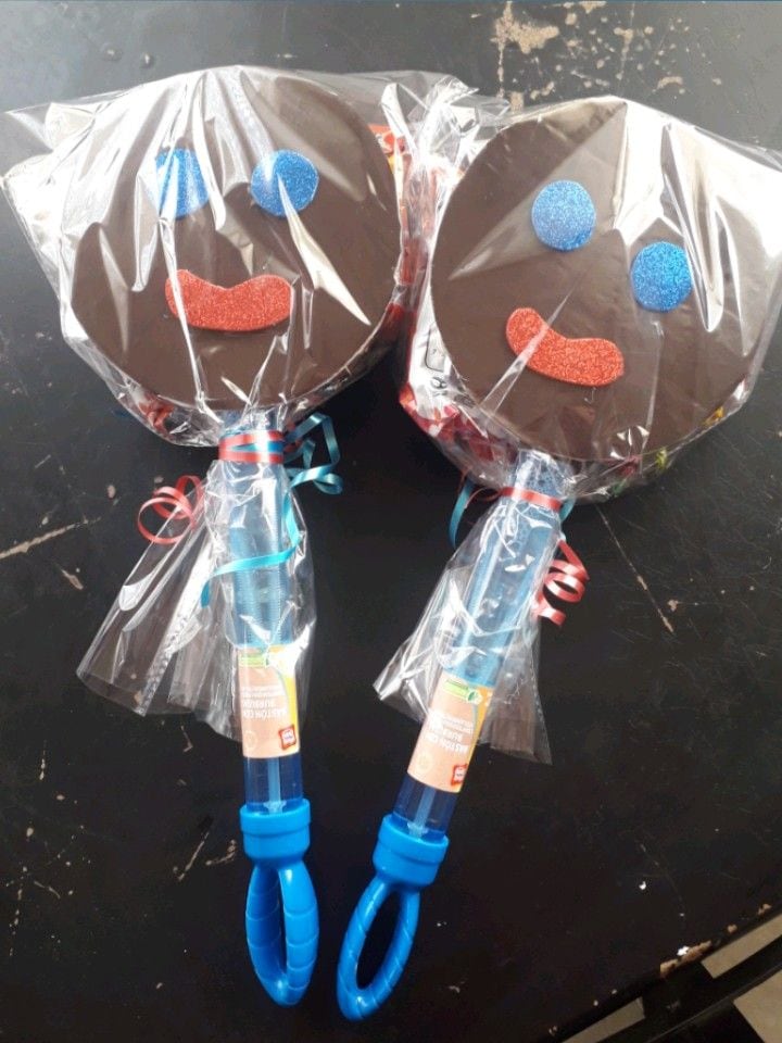 Dulceros de paleta Payaso para el Día del Niño