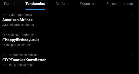 Tendencia mundial en X por cumpleaños de Louis Tomlinson