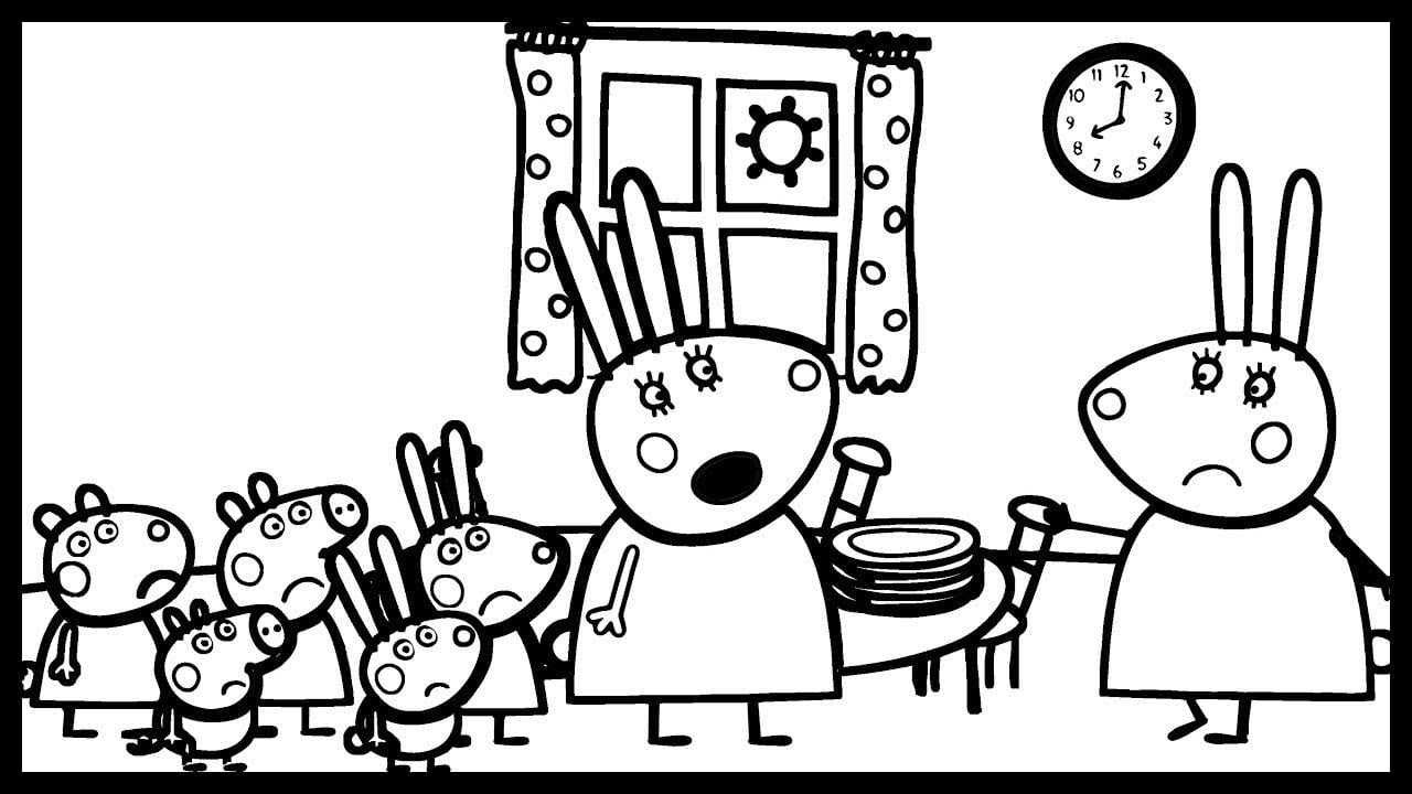Dibujo: Señora Coneja