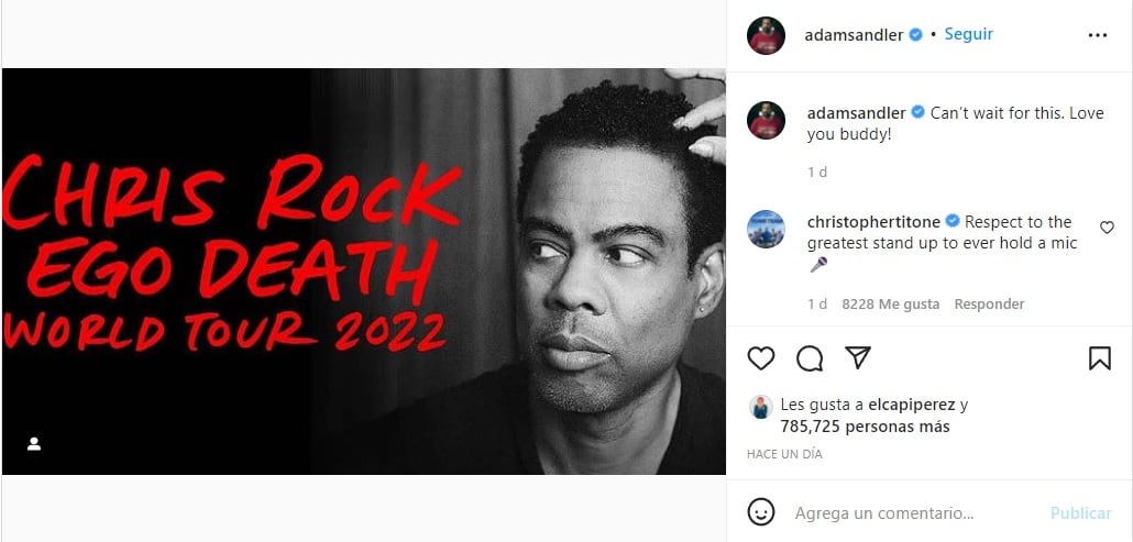 Adam Sandler y Chris Rock